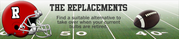 Replace your favourite bulbs.