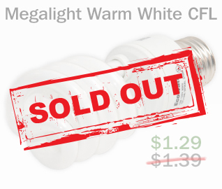 See more and purchase 60W Incandescent Equivalent, ENERGY STAR Qualified.  13 Watt, 120 Volt Warm White CFL Bulb. Sold in 6-Packs, Priced Per Bulb.                  