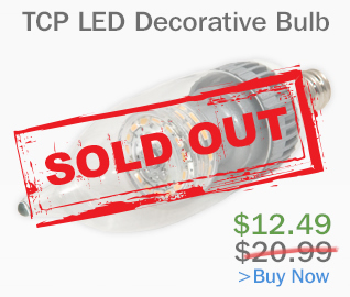 See more and purchase 15W Incandescent Equivalent, 25000 Hour, 3 Watt, 120 Volt Soft White DIMMABLE Flame Tip LED Decorative Bulb.