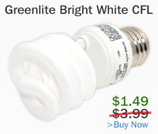 See more and purchase 60 Watt Incandescent Equivalent, 13 Watt, 120 Volt Bright White Spiral CFL Bulb