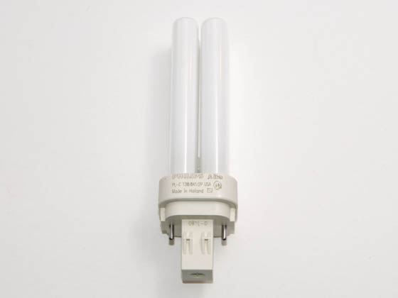 Philips Lighting 383133 PL-C 13W/841/USA/ALTO (2-Pin) Philips 13W 2 Pin GX232 Cool White Double Twin Tube CFL Bulb