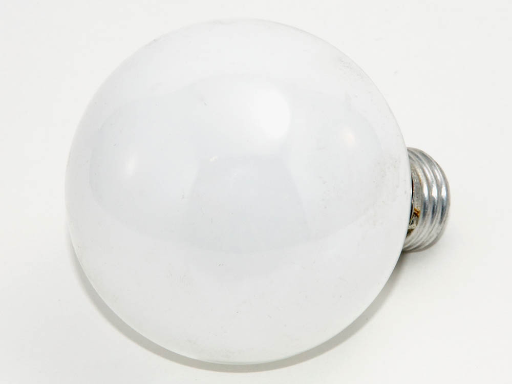 Philips Lighting 167494 60G25/W/LL (DISC USE 420851) Philips 60 Watt, 120 Volt G25 White Long Life Globe Bulb