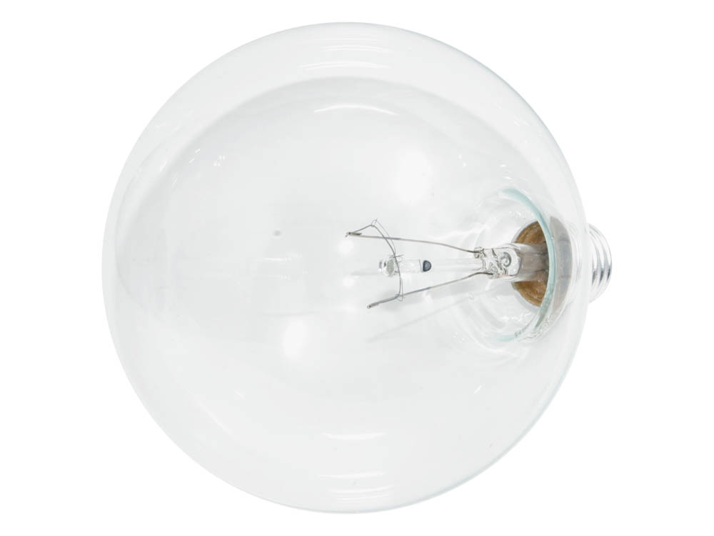 Philips Lighting 168526 60G40/CL/LL (120V) Philips 60W 120V G40 Clear Long Life Globe Bulb, E26 Base