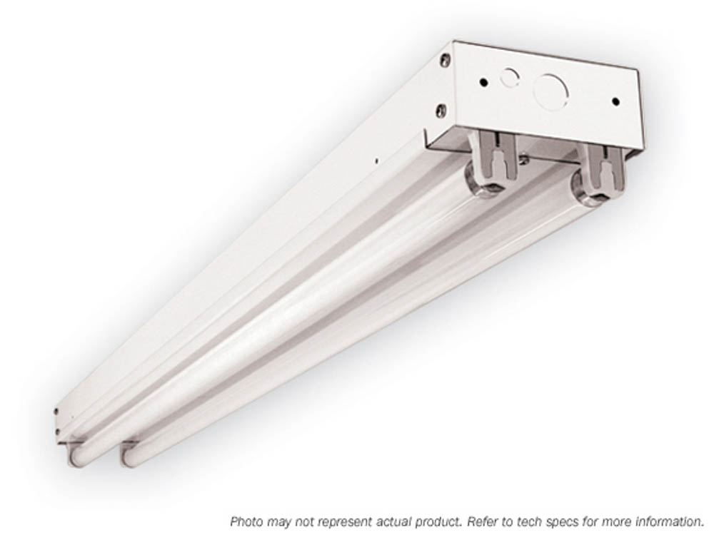 Simkar HO-IE-296-B11-UNIV IE296HO-B11-UNIV 8' Striplight Fixture for Two Fluorescent F96T8HO Bulbs