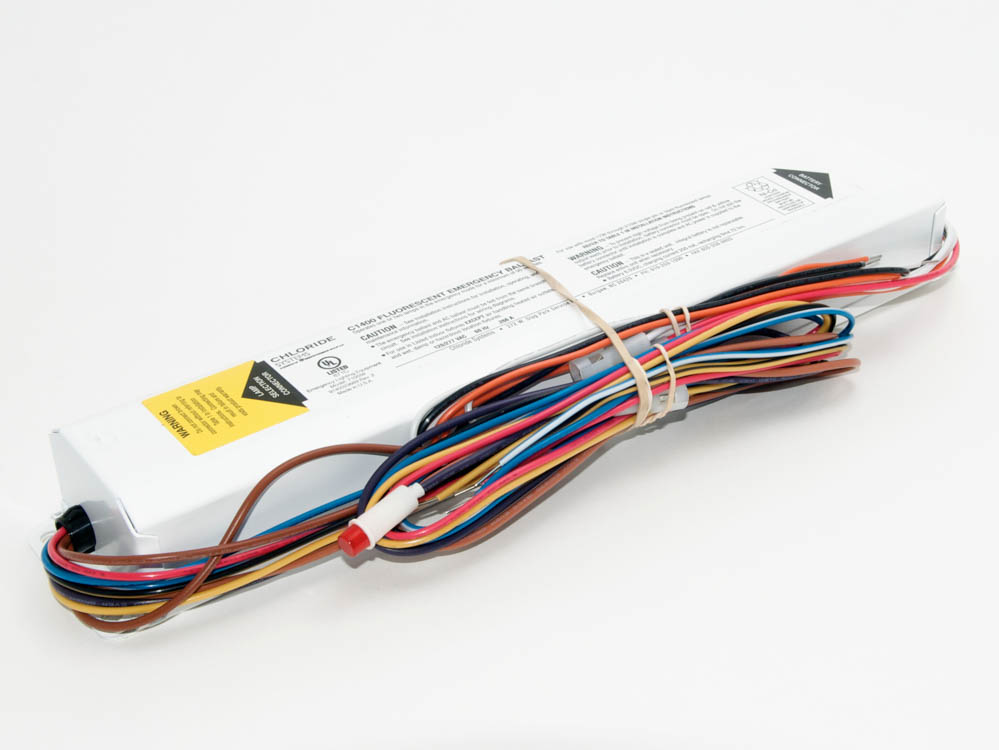 Chloride C1400 1400 Lumen, One or Two Lamp, 90 Minute Fluorescent Lamp Emergency Ballast