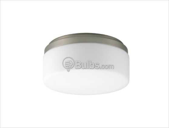 Progress Lighting P3910-09 Close-to-Ceiling, Maier Collection, One Light, Smooth Rounded Fixture, Brushed Nickel