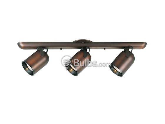 Progress Lighting P6160-174 Three-Light Fixture With Multi-Directional Heads, Urban Bronze Finish