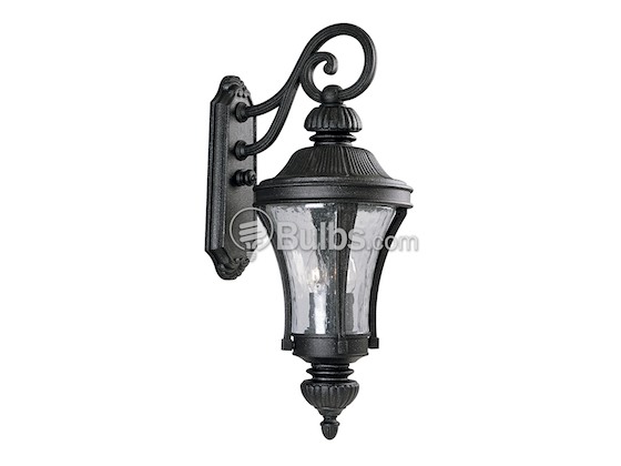 Progress Lighting P5837-71 Three-Light Outdoor Wall Lantern, Nottingham Collection, Gilded Iron Finish