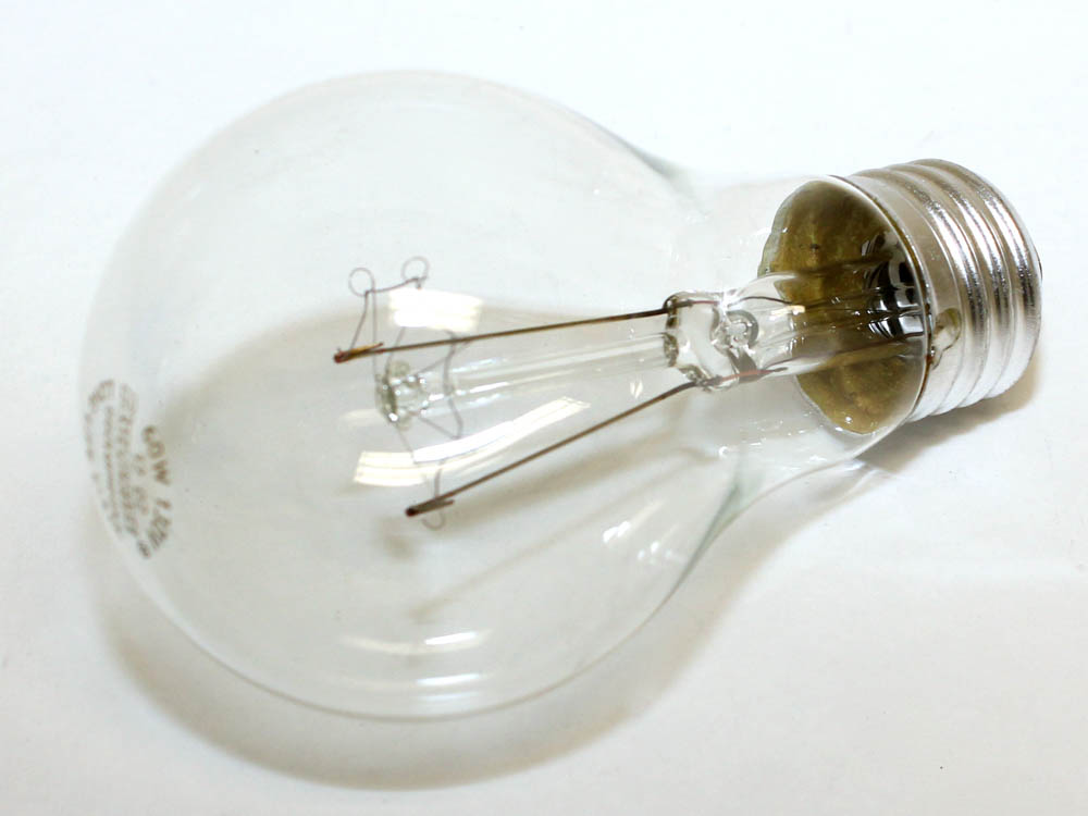 Bulbrite 101060 60A/CL (130V) 60 Watt, 130 Volt A19 Clear Bulb