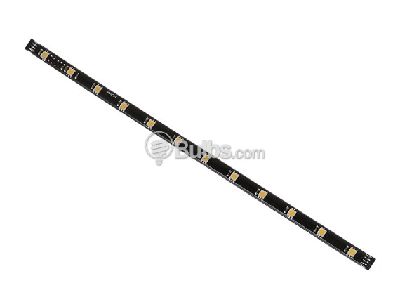 Sea Gull Lighting 98678SW-12 12V, (16) 1 Ft. LED Flexible Tape Sections, 2700K - Black Face