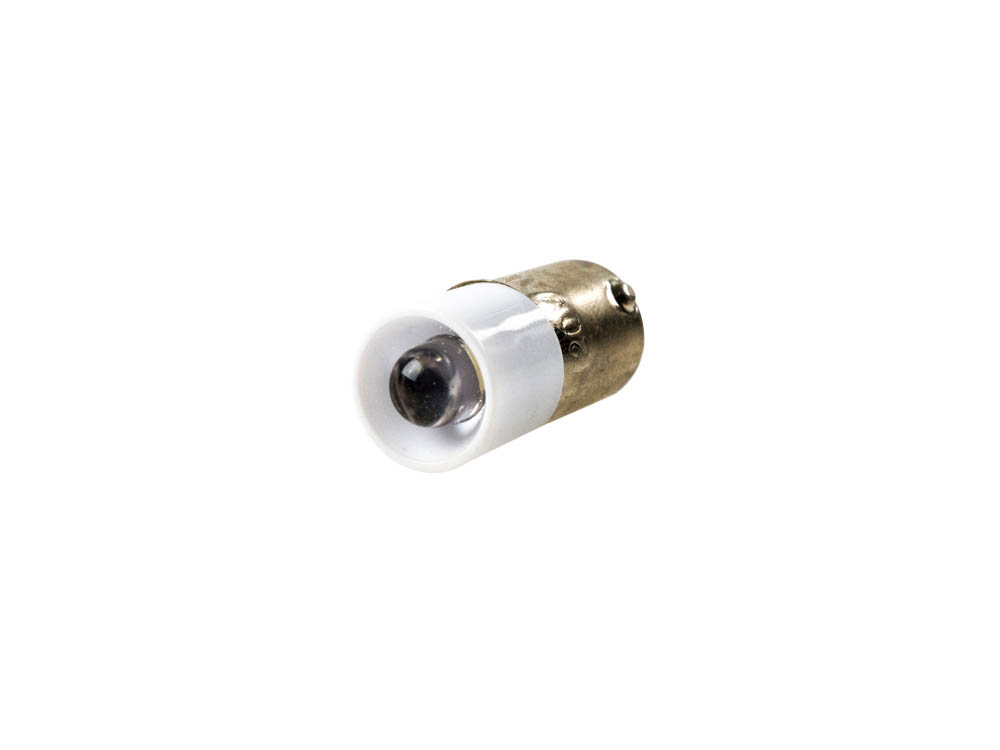 Eiko LED-120-MB-W 110-130VAC/DC T3-1/4 BA9S White 110-130V Single Warm White T3 LED Bulb, BA9s Base