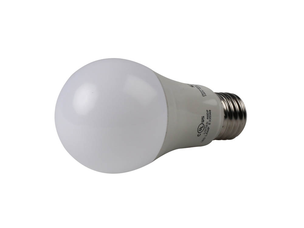 Satco Products, Inc. S29818 15A19/LED/5000K/1600L/120V/D Satco Dimmable 15W 5000K A19 LED Bulb, Enclosed Fixture Rated