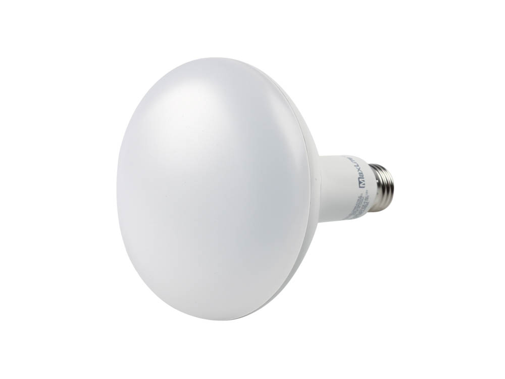 MaxLite 102631 13BR40DV50 Maxlite Dimmable 13 Watt 5000K BR40 LED Bulb, Enclosed Fixture Rated