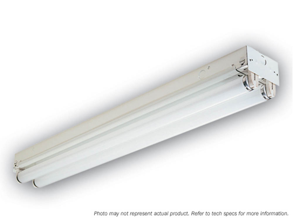 Simkar SMK5913700 CHX248HO-120V 4' Striplight Fixture for Two Fluorescent F48T12HO Bulbs