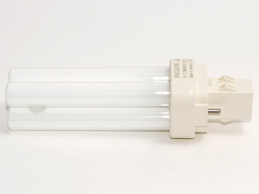 Philips Lighting 383117 PL-C 13W/830/USA/ALTO (2-Pin) Philips 13W 2 Pin GX232 Soft White Double Twin Tube USA CFL Bulb