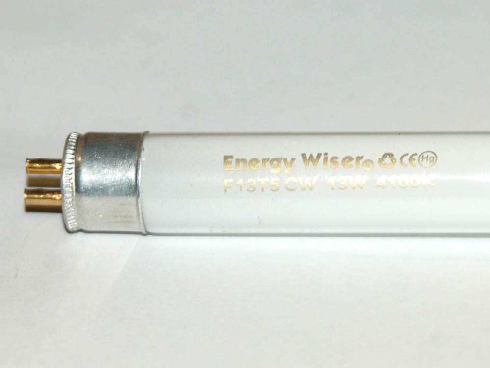 Bulbrite B501113 F13T5CW 13W 21in T5 Cool White Fluorescent Tube