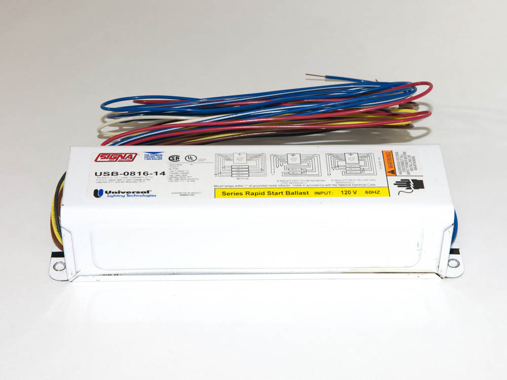Universal Douglas USB-0816-14 USB-0816-14 (DISC Use ESB432-14) Universal Magnetic Sign Ballast for High Output T12 Lamps