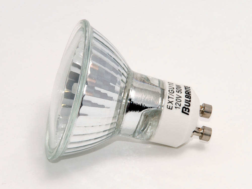 Bulbrite B620152 EXT/GU10 Base Discontinued 50 Watt, 120 Volt MR16 Halogen Spot EXT Bulb