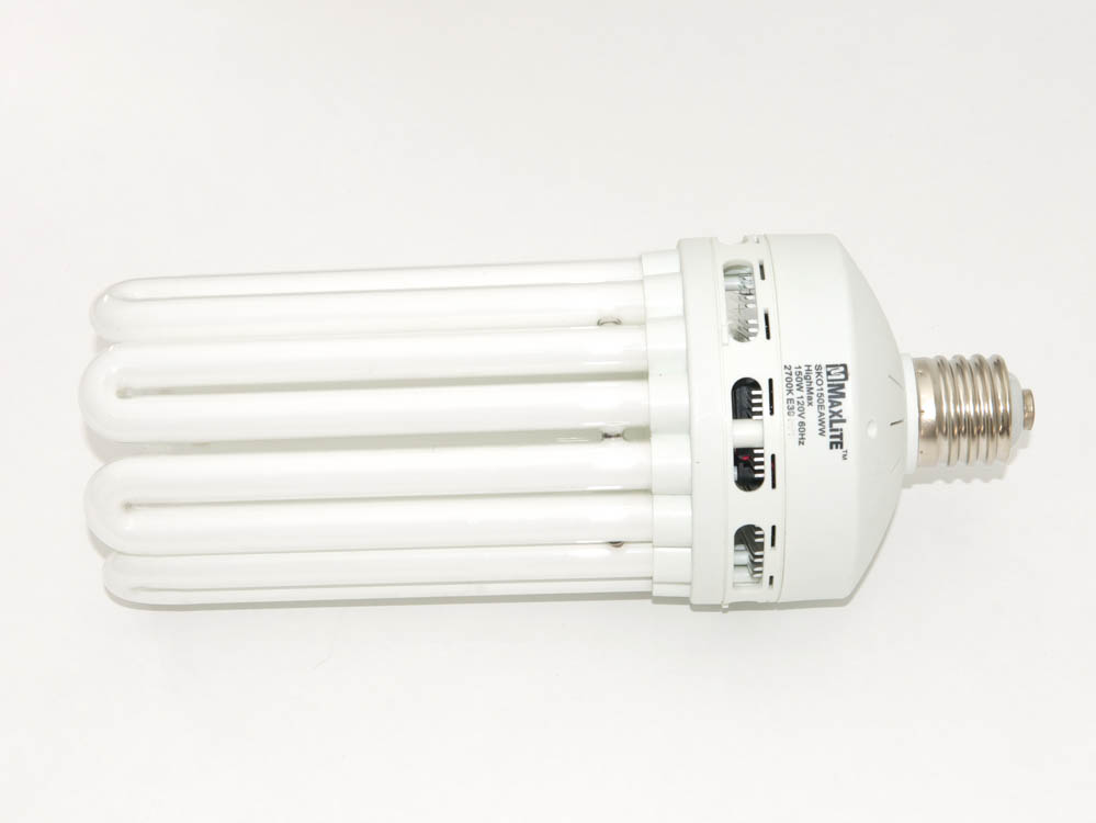 MaxLite M35862 SKO150EAWW HighMax 150W 120V Warm White CFL Bulb with E39 base