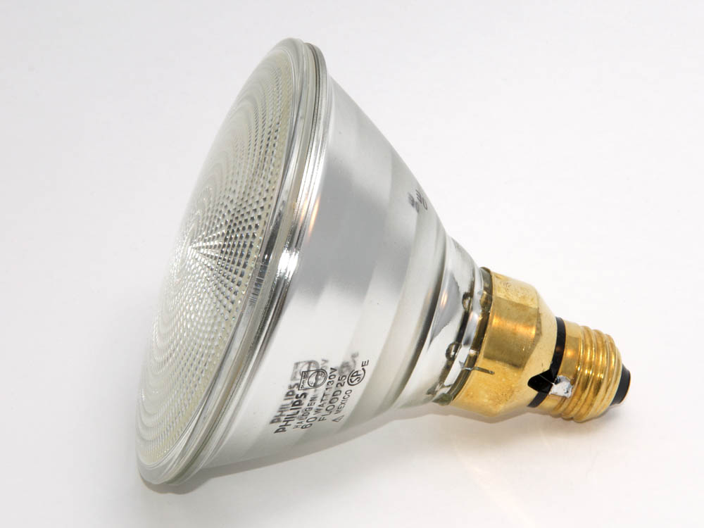 Philips Lighting 144907 60PAR38/HAL/FL25 (DISC - Use 238451) Philips 60 Watt, 130 Volt Halogen PAR38 Long Life Flood