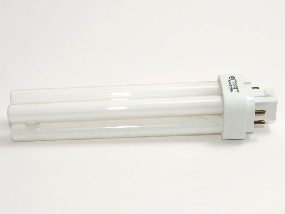 Greenlite Corp. G181015 26W/Q/4P/27K DISC. (USE 544483) 26 Watt 4-Pin Very Warm White Quad/Double Twin Tube CFL Bulb