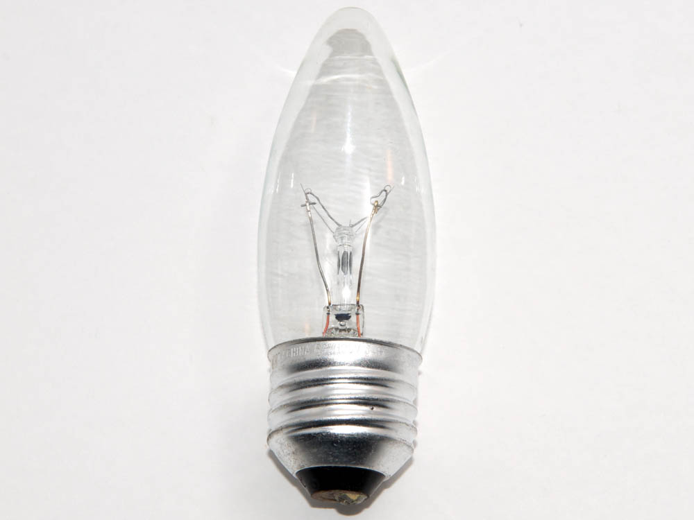 Philips Lighting 168294 BC-60B13/CL/LL (DISCONTINUED) Philips 60 Watt, 120 Volt Clear Blunt Tip Long Life Decorative Bulb