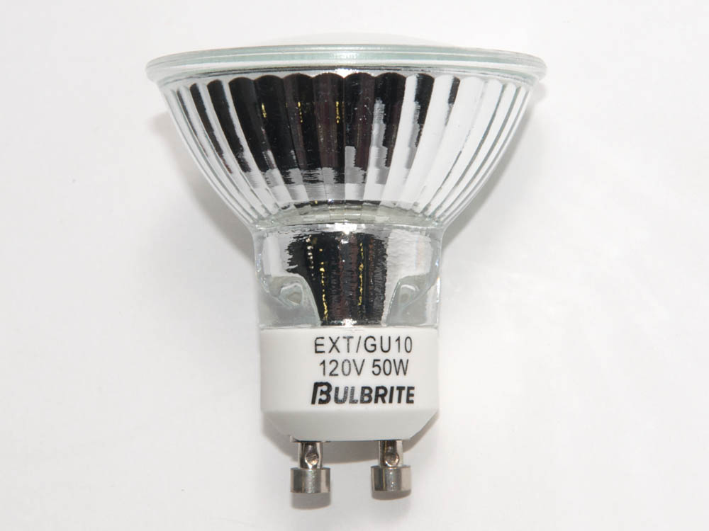 Bulbrite B620152 EXT/GU10 Base Discontinued 50 Watt, 120 Volt MR16 Halogen Spot EXT Bulb