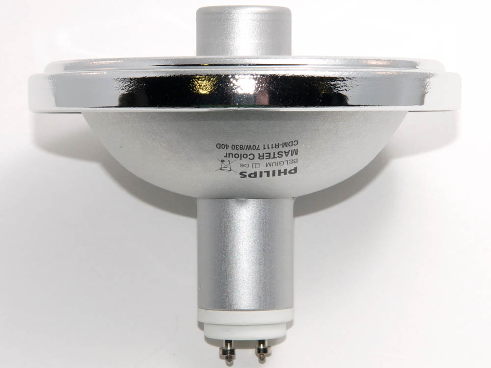 Philips Lighting 147958 CDM-R111 70W/830 40DG Philips 70 Watt R111 Warm White Metal Halide Reflector Wide Flood