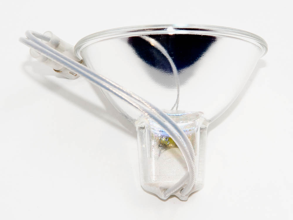 Narva 6109 6.6 Amp, 48 Watt Dichroic Halogen Airfield Lamp with 4mm ROUND FEMALE Cable Connectors.