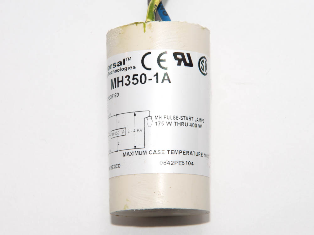 Universal Douglas P175ML5AC3M500K Universal Core and Coil Pulse Start Ballast 120V to 277V for (1) 175W Metal Halide