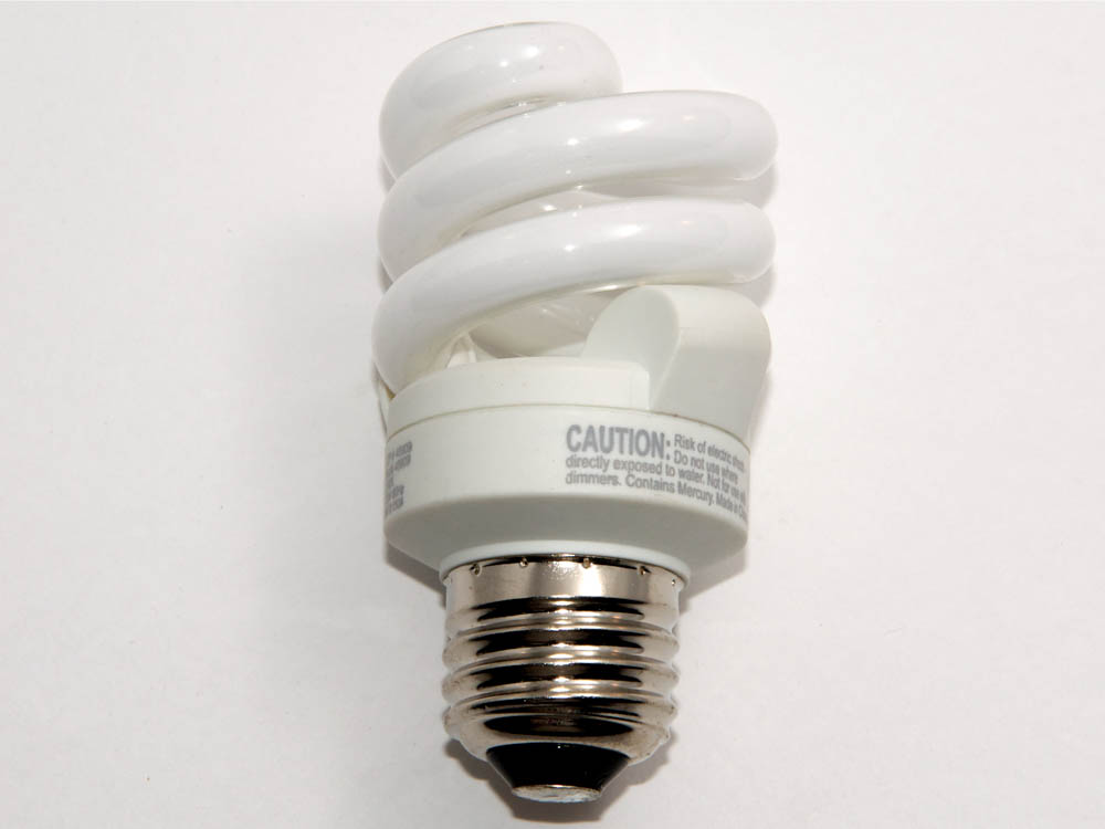 TCP TEC48909 48909-27 (2700K) 9W Warm White Spiral CFL Bulb, E26 Base