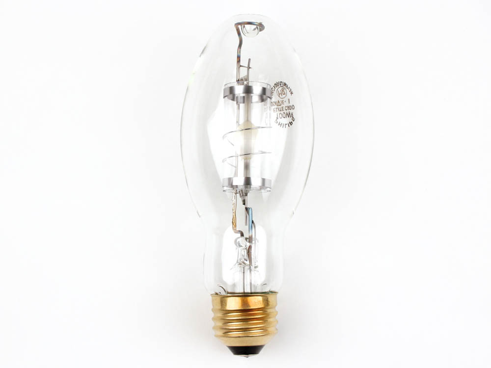 Philips Lighting 423673 100W ED17 U ELITE Philips 100W Clear ED17 Protected Warm White Metal Halide Bulb