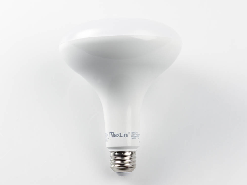MaxLite 102631 13BR40DV50 Maxlite Dimmable 13 Watt 5000K BR40 LED Bulb, Enclosed Fixture Rated