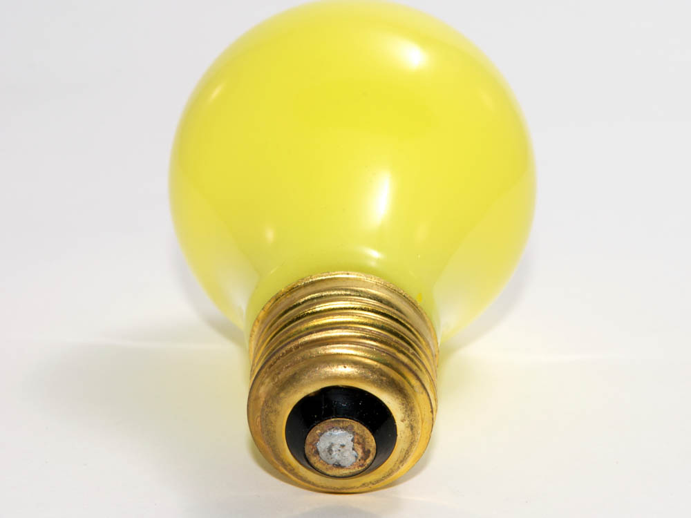 Bulbrite B106825 25A/CY (Yellow) 25W 120V A19 Yellow E26 Base