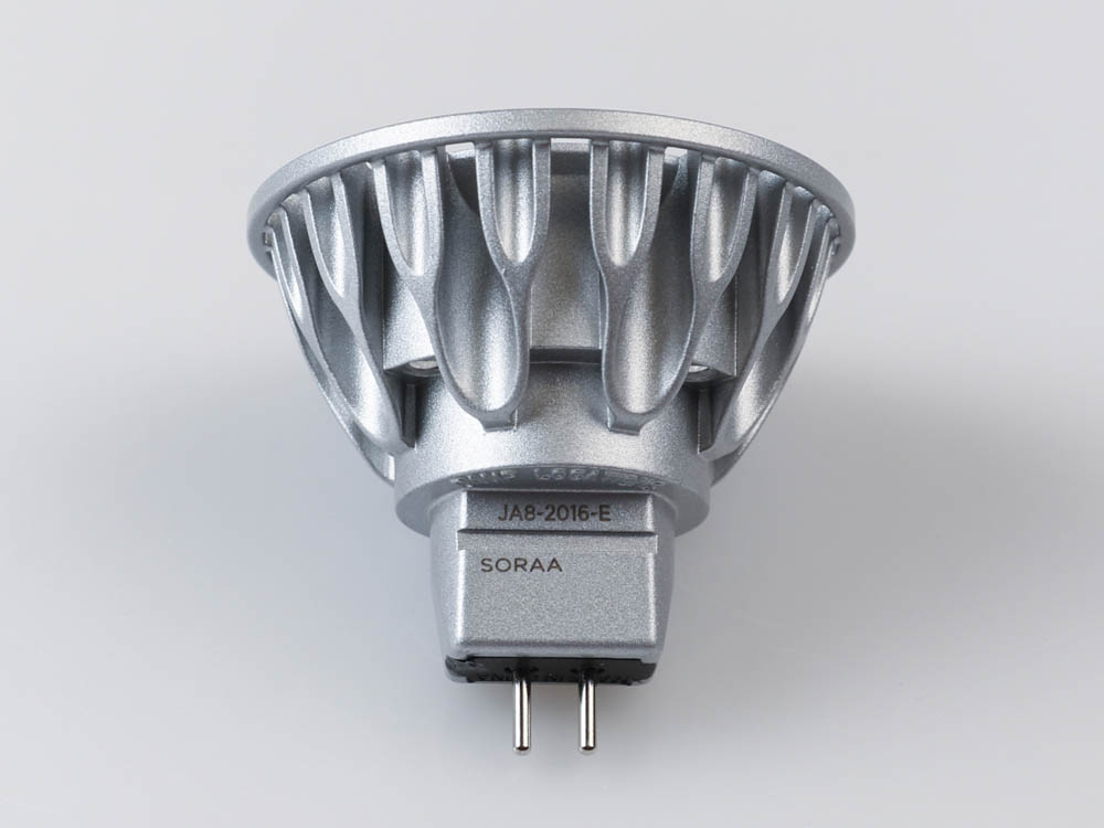 SORAA 00955 SM16-09-25D-927-03 Soraa Dimmable 9W, 12V, 95 CRI, 2700K, 25° MR16 LED Bulb, GU5.3 Base