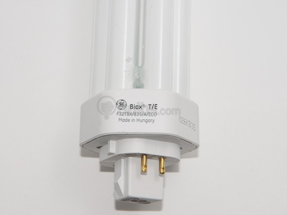 GE GE97631 F32TBX/835/A/4P/ECO (4-Pin) 32W 4 Pin GX24q3 Neutral White Triple Twin Tube CFL Bulb