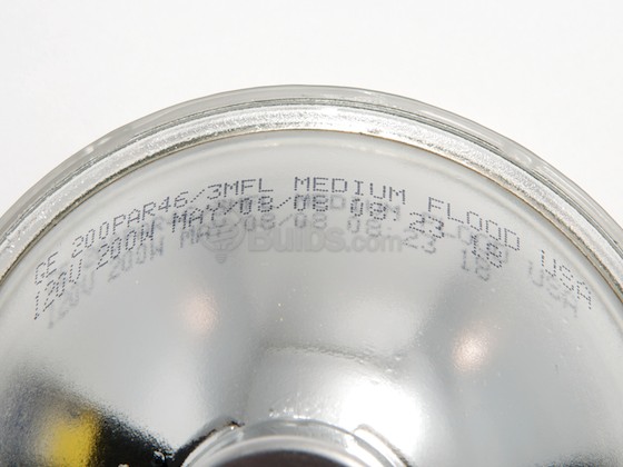 Bulbrite B269201 200PAR46/3MF  (Flood) 200 Watt, 120 Volt PAR46 Side Prong Flood