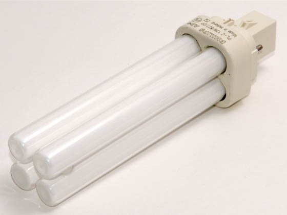 Philips Lighting 383141 PL-C 13W/827/ALTO (2-Pin) Philips 13 Watt 2-Pin Very Warm White Double Twin Tube CFL Bulb