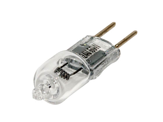 Bulbrite 651050 Q50GY6/24 50W 24V T4 Clear Halogen 6.35mm Bipin Bulb