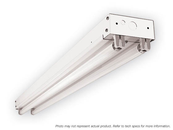 Simkar IE-296-B11-UNIV 8' Striplight Fixture for Two Fluorescent F96T8 Bulbs