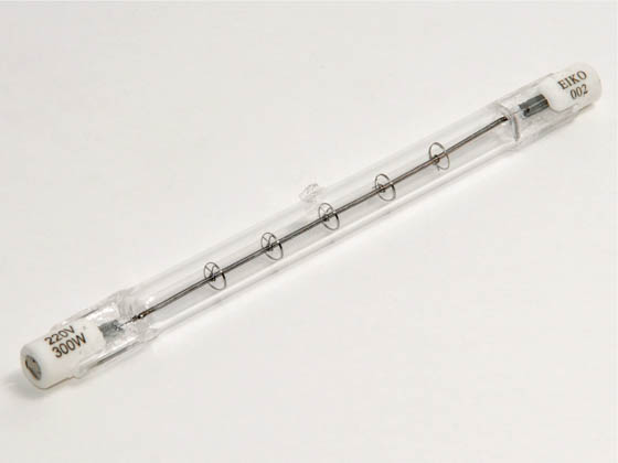 Eiko W-Q300T3/CL/220V Q300T3/CL/220V 300W 220V T3 Clear Halogen Bulb
