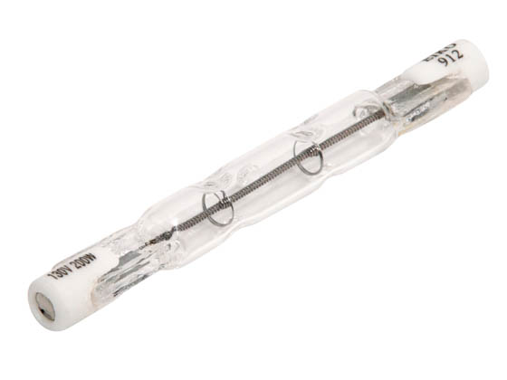 Eiko W-Q200W/S130V Q200W/S130V 200W 130V T3 Clear Short Halogen Bulb