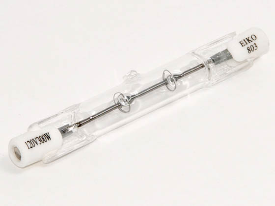 Eiko W-Q300W/S120V Q300W/S120V (EHP) 300 Watt, 120 Volt T3 Clear Short Halogen EHP Bulb