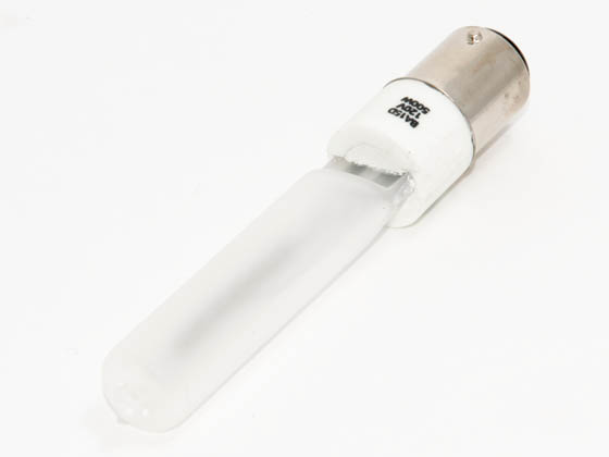 Eiko W-Q500DC-120V Q500DC-120V (Frosted) 500 Watt, 120 Volt T4 Frosted Halogen DC Bayonet Bulb