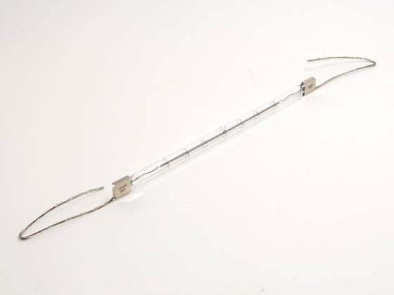 Eiko W-17008 17008 500 Watt, 115-125 Volt Clear T3 Halogen Double Ended Heat Lamp with 6" Leads