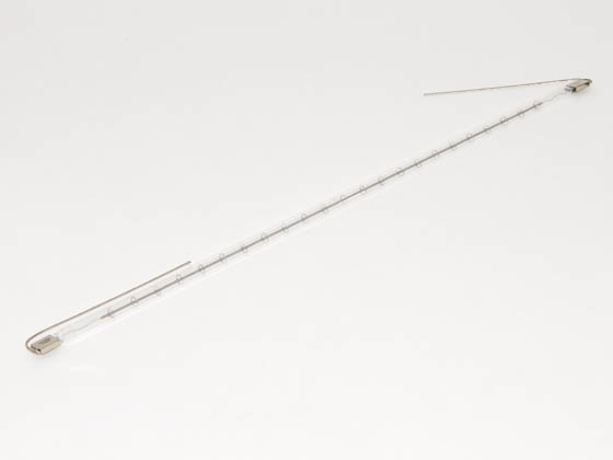 Eiko W-17052 17052 3800 Watt, 550-600 Volt Clear T3 Halogen Double Ended Heat Lamp with 6" Leads