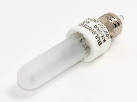 Bulbrite B473141 KX40FR/MC KX-2000 40 Watt, 120 Volt T3 Frosted Chroma Mini-Can Bulb