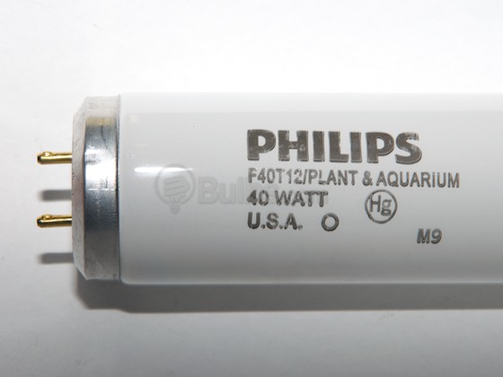 Philips Lighting 392282 F40/PLANT Philips 40W 48in T12 Plant Grow Fluorescent Tube