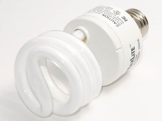 MaxLite M01504 MLS15EADWW (Dimmable) 15 Watt, 120 Volt Dimmable Warm White Spiral CFL Bulb.