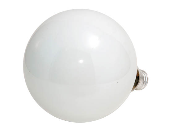Westinghouse 60W 120V Globe G40 Gloss White E26 Base Incandescent light bulb 